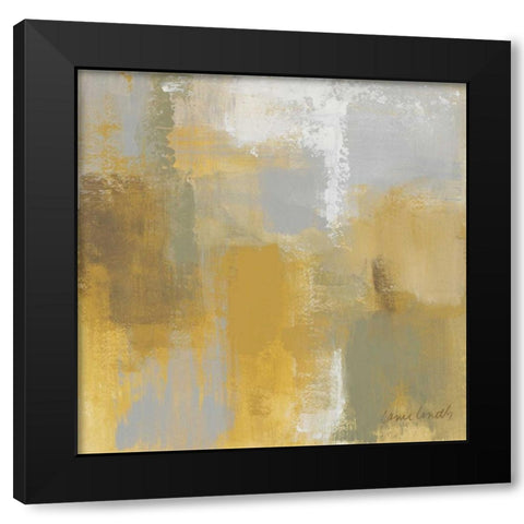 Oasis II Black Modern Wood Framed Art Print by Loreth, Lanie