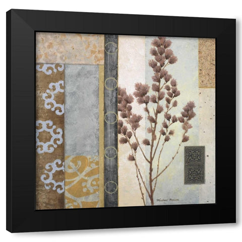 February I Black Modern Wood Framed Art Print by Marcon, Michael