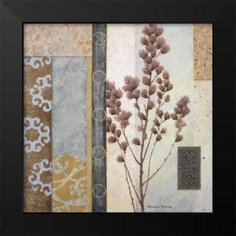 February I Black Modern Wood Framed Art Print by Marcon, Michael