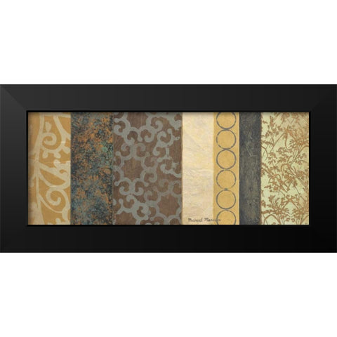 Dezolis II Black Modern Wood Framed Art Print by Marcon, Michael