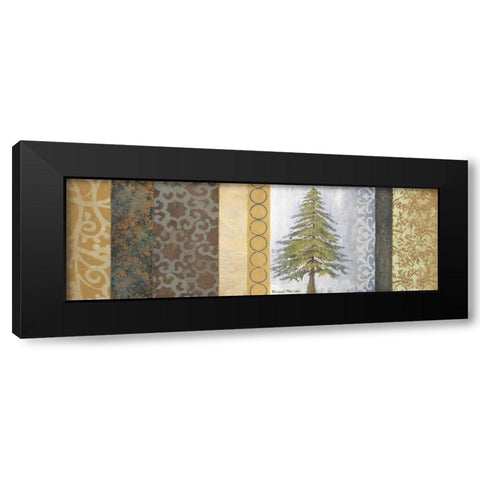 Dezolis II Black Modern Wood Framed Art Print with Double Matting by Marcon, Michael