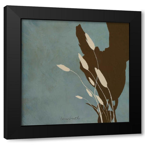 Fleur ting Silhouettes II Black Modern Wood Framed Art Print by Loreth, Lanie