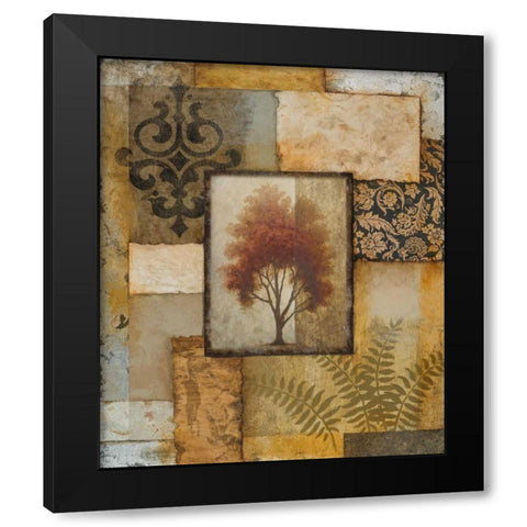 Sanctuary I Black Modern Wood Framed Art Print with Double Matting by Marcon, Michael