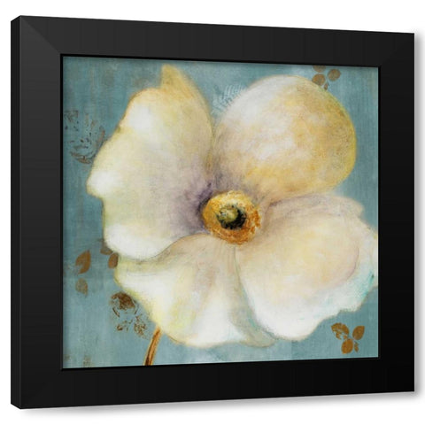 Late Summer Poppies Black Modern Wood Framed Art Print by Loreth, Lanie
