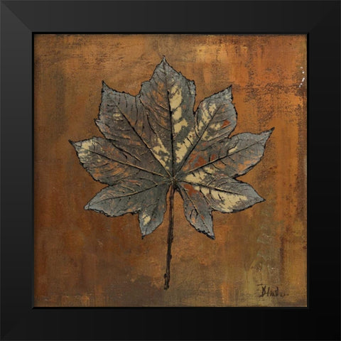 Maple II Black Modern Wood Framed Art Print by Pinto, Patricia