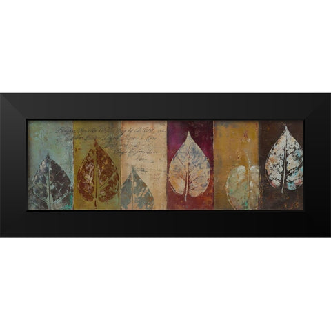 Otono II Black Modern Wood Framed Art Print by Pinto, Patricia