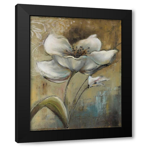 Spring I Black Modern Wood Framed Art Print by Pinto, Patricia