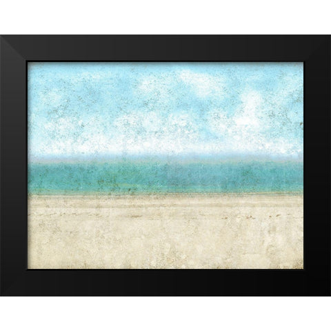 SkyView Black Modern Wood Framed Art Print by Mabat, Ynon