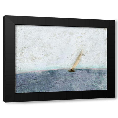 Sail the Seas Black Modern Wood Framed Art Print with Double Matting by Mabat, Ynon