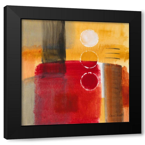 City Night Lights II Black Modern Wood Framed Art Print by Loreth, Lanie