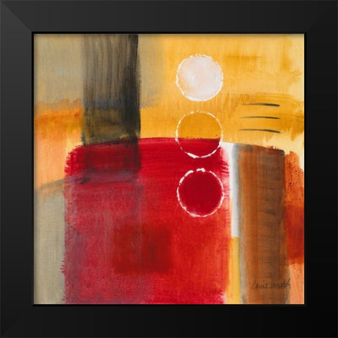 City Night Lights II Black Modern Wood Framed Art Print by Loreth, Lanie