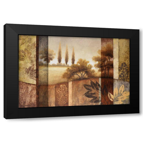 Summer Changes I Black Modern Wood Framed Art Print with Double Matting by Marcon, Michael