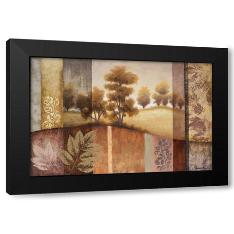 Summer Changes II Black Modern Wood Framed Art Print by Marcon, Michael