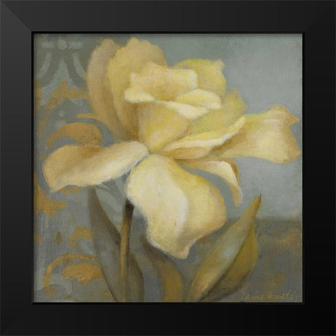 Radiant Square I Black Modern Wood Framed Art Print by Loreth, Lanie