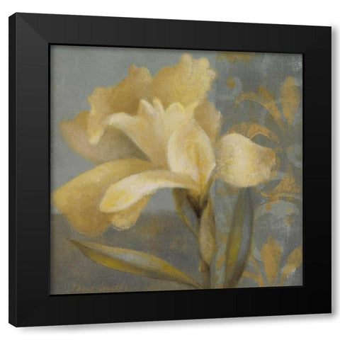 Radiant Square II Black Modern Wood Framed Art Print with Double Matting by Loreth, Lanie