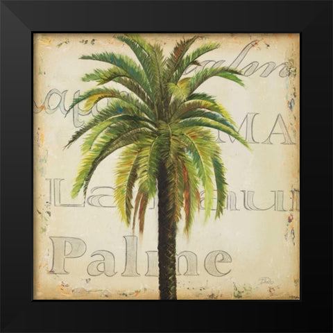 La Palma III Black Modern Wood Framed Art Print by Pinto, Patricia