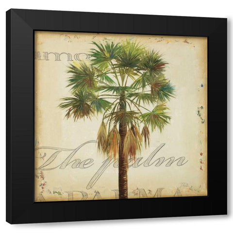 La Palma IV Black Modern Wood Framed Art Print by Pinto, Patricia