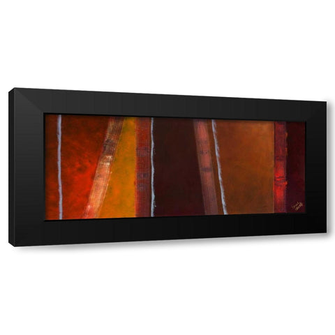 Infinity II Black Modern Wood Framed Art Print by Loreth, Lanie