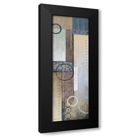 Colors of Rain II Black Modern Wood Framed Art Print by Marcon, Michael