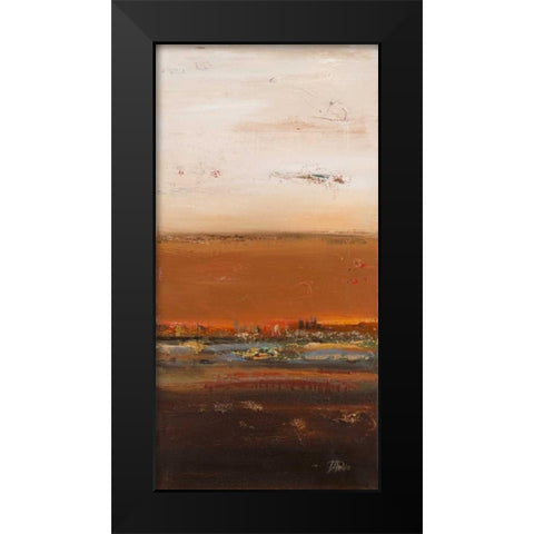 Night is Coming II Black Modern Wood Framed Art Print by Pinto, Patricia