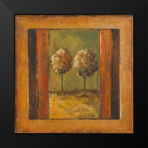 Lonely Trees III Black Modern Wood Framed Art Print by Pinto, Patricia