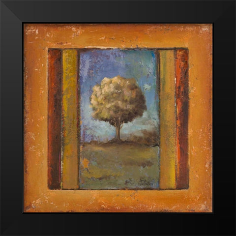 Lonely Trees IV Black Modern Wood Framed Art Print by Pinto, Patricia