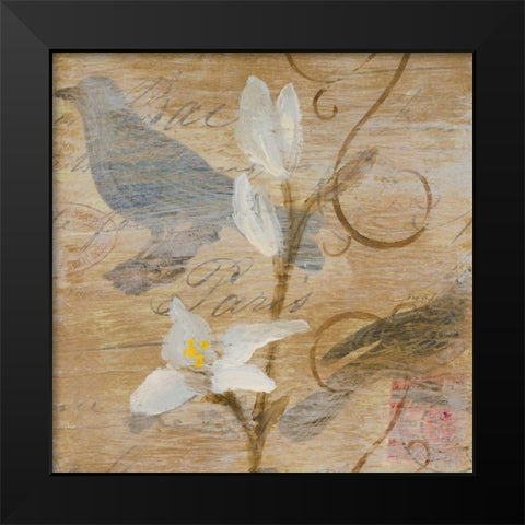 Morning Song I Black Modern Wood Framed Art Print by Loreth, Lanie