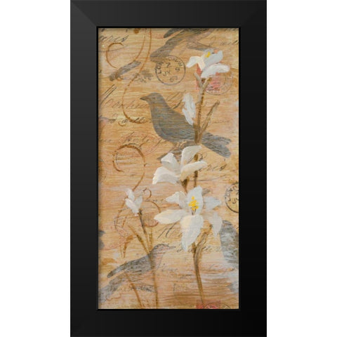 Morning Song II Black Modern Wood Framed Art Print by Loreth, Lanie