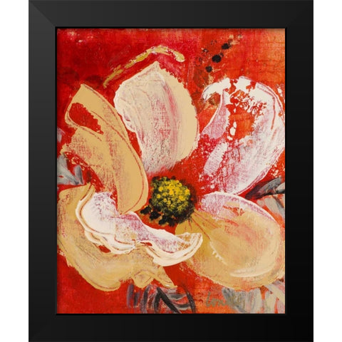 Dazzlin I Black Modern Wood Framed Art Print by Loreth, Lanie