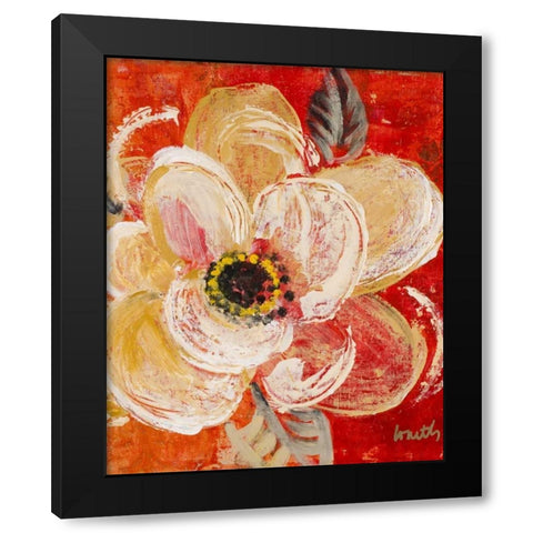 Dazzlin II Black Modern Wood Framed Art Print by Loreth, Lanie