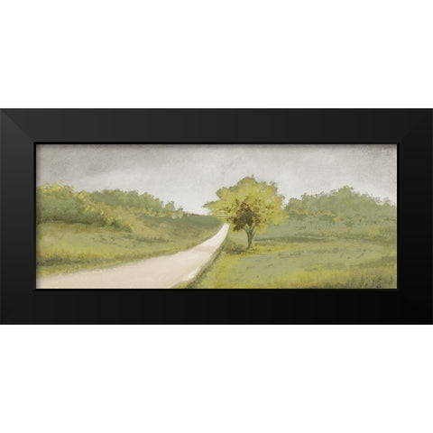 A Place Of Passing Time Black Modern Wood Framed Art Print by Marcon, Michael