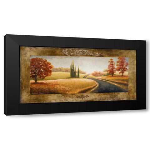 A Place of Passing Time II Black Modern Wood Framed Art Print by Marcon, Michael