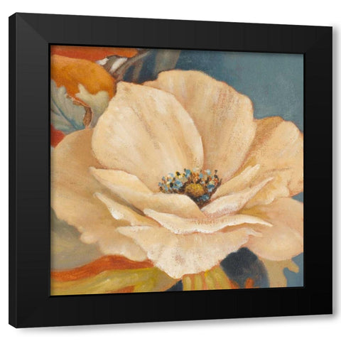 In Full Bloom II Black Modern Wood Framed Art Print by Loreth, Lanie