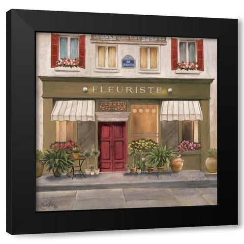 French Store II Black Modern Wood Framed Art Print by Medley, Elizabeth