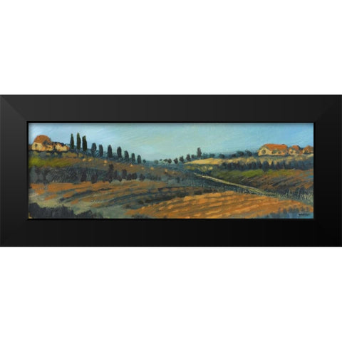Italy I Black Modern Wood Framed Art Print by Kingsley