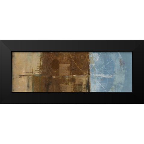 Tunnel I Black Modern Wood Framed Art Print by Kingsley