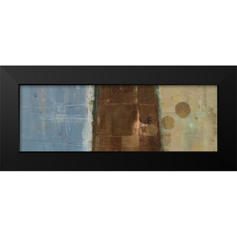 Tunnel II Black Modern Wood Framed Art Print by Kingsley