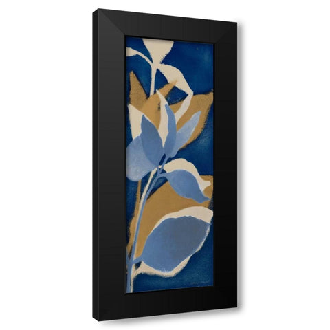 Sur Indigo I Black Modern Wood Framed Art Print by Loreth, Lanie