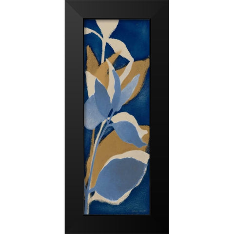 Sur Indigo I Black Modern Wood Framed Art Print by Loreth, Lanie