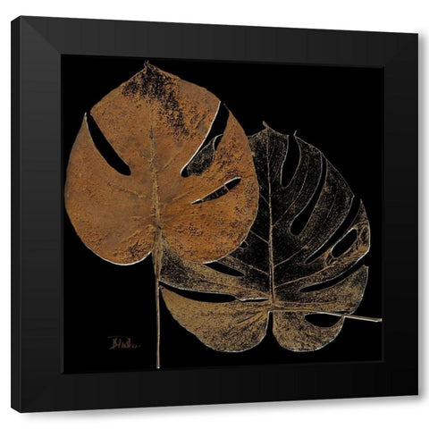 Black Balazo I Black Modern Wood Framed Art Print by Pinto, Patricia