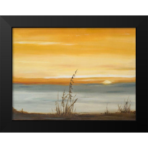 Early Morning I Black Modern Wood Framed Art Print by Arenas, Nelly