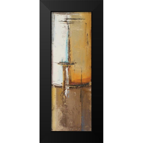 Oxido I Black Modern Wood Framed Art Print by Pinto, Patricia
