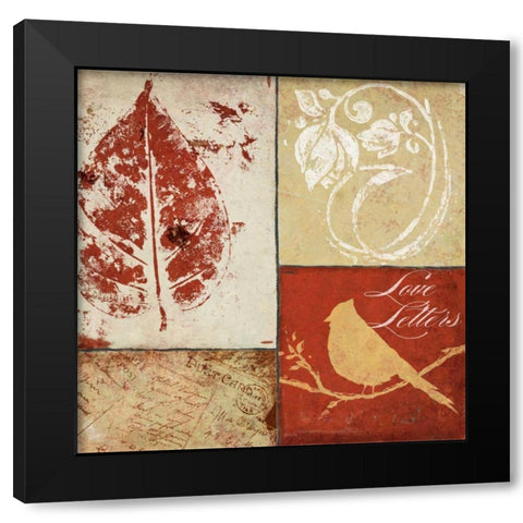 Reflecting I Black Modern Wood Framed Art Print by Pinto, Patricia