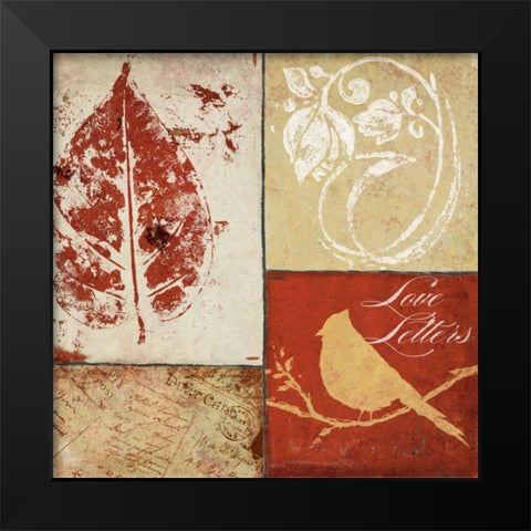 Reflecting I Black Modern Wood Framed Art Print by Pinto, Patricia