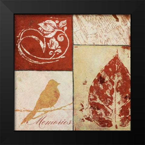 Reflecting II Black Modern Wood Framed Art Print by Pinto, Patricia