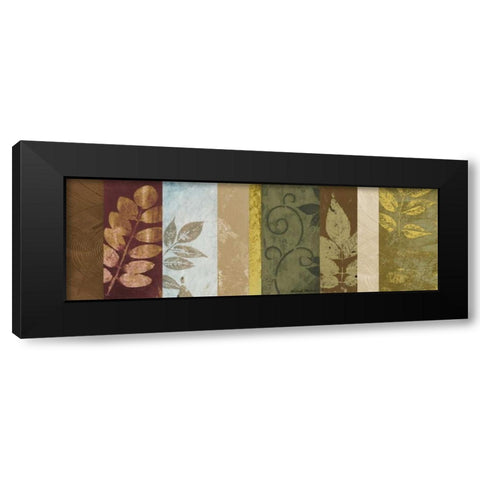Warm June Panel II Black Modern Wood Framed Art Print by Marcon, Michael