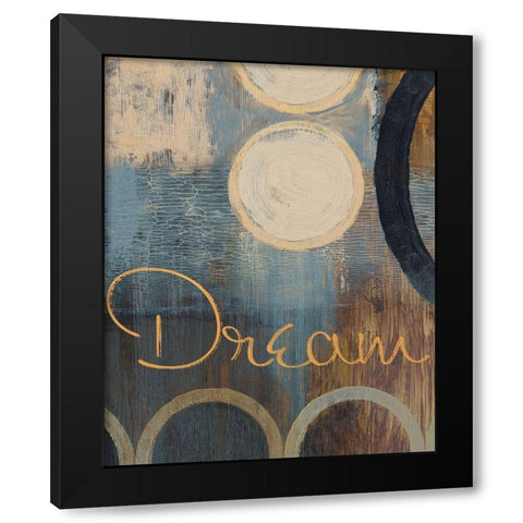 Dream Black Modern Wood Framed Art Print with Double Matting by Marcon, Michael