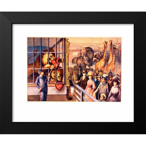 Single Leaf I Black Modern Wood Framed Art Print by Marcon, Michael
