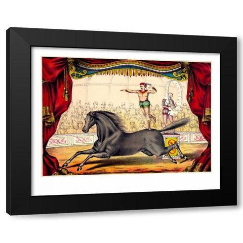 Single Leaf III Black Modern Wood Framed Art Print with Double Matting by Marcon, Michael