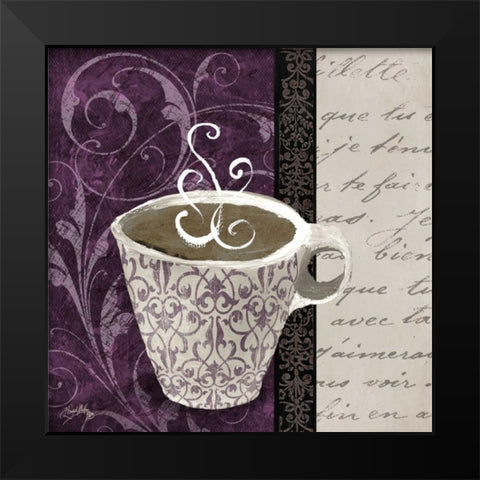 Cafe II Black Modern Wood Framed Art Print by Medley, Elizabeth